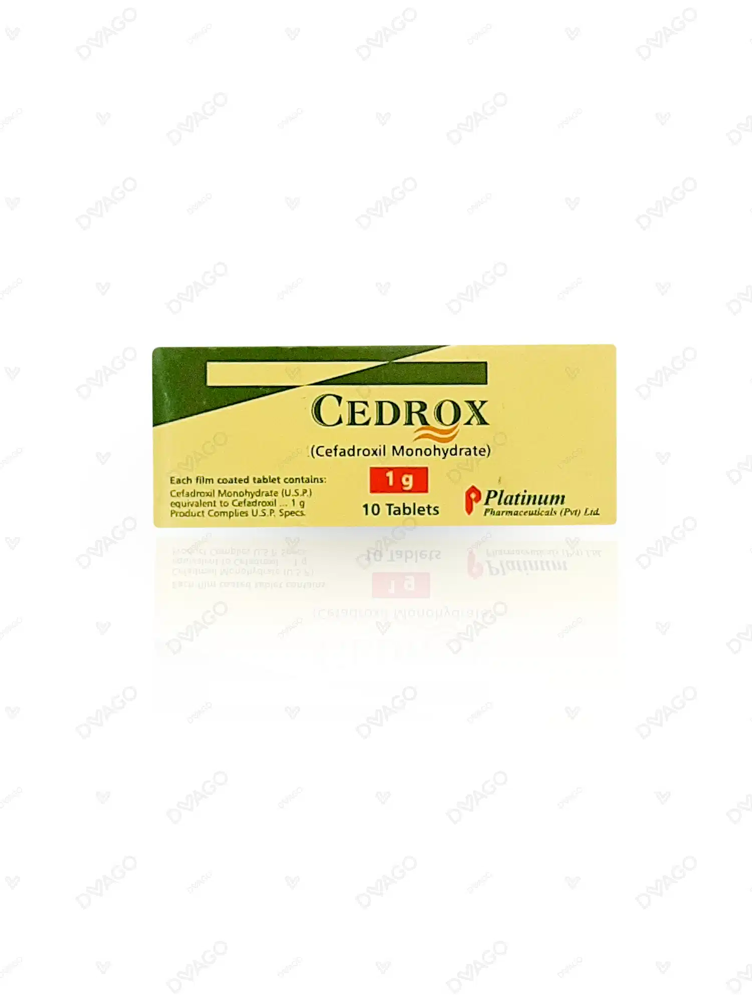 Cedrox 1 Grams 10 Tablets